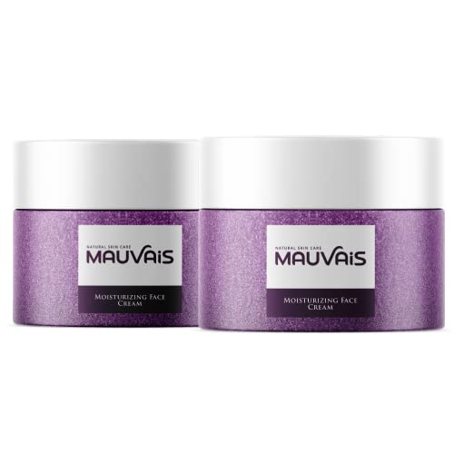 Mauvais Moisturizer Natural Skin Care Moisturizing Skin Cream (2 Pack)