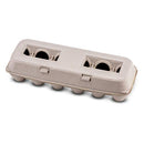 Blank Natural Pulp Egg Cartons Holds Up to Twelve Eggs For Storing Extra Eggs