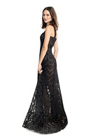 Dress the Population Women's Anabel Sweetheart Bustier Maxi Dress, Black, XX-Small