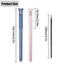 12 PCS Erasable Pens Rollerball Pens, Cute Pens with Cartoon Design