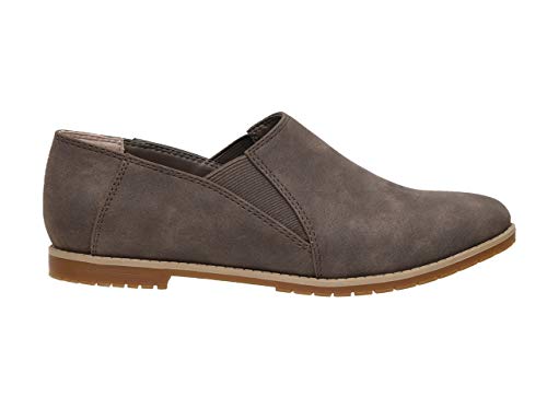 Women's Duffy Twin Gore Slip on +Memory Foam & Wide Widths Available Taupe