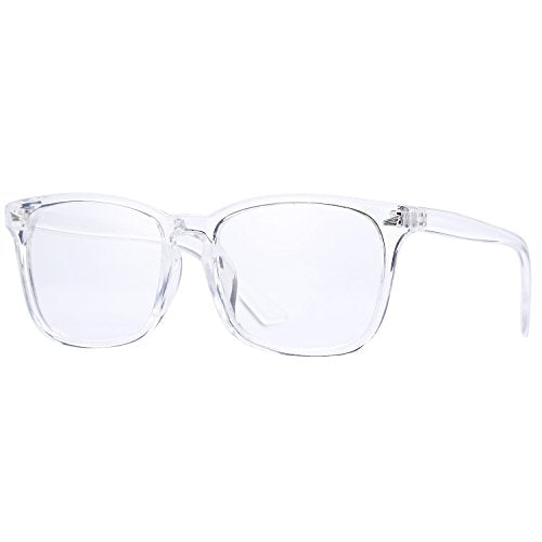 Pro Acme Non-prescription Glasses Frame Clear Lens Eyeglasses (Transparent)