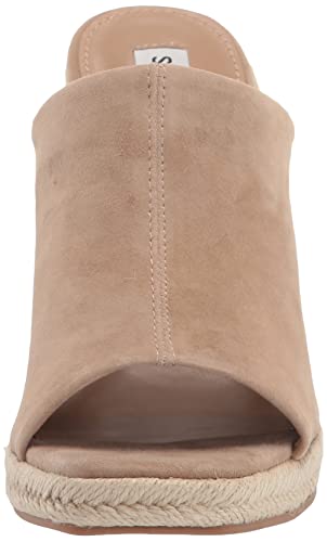 Women's URGE Wedge Sandal, Tan Suede, 7.5