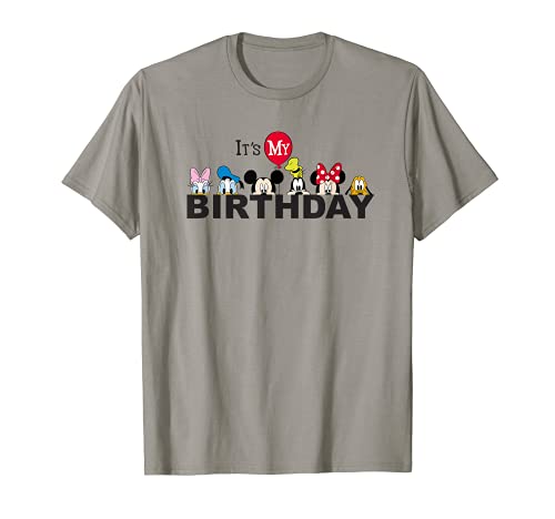 Mickey and Friends It's My Birthday T-Shirt T-Shirt