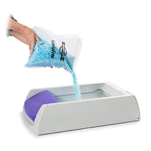 ScoopFree Self-Cleaning Cat Litter Box Tray Refills with Premium Blue Non-Clumping Crystals