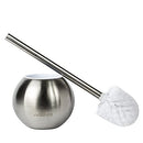 Toilet Brush with Holder -2pc Stainless Steel Toilet Scrubber,Toilet Brushes for Bathroom