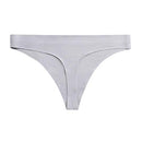 Seamless Thongs for Women No Show Thong Underwear Women 5-10 Pack (Medium)