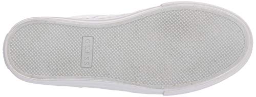 GUESS Women's LOVEN Sneaker, White, 7