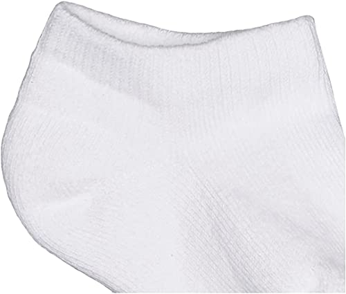 Little Girls' Seamless Sport Low Cut Half Cushion Socks (Pack of 6)