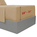 Mellanni Extra Deep Pocket Sheets - Queen Size Sheet Set - 4 Piece