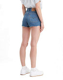 Levi's Women's High Rise Shorts , -Sapphire dust, 26 (US 2)
