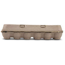 Blank Natural Pulp Egg Cartons Holds Up to Twelve Eggs For Storing Extra Eggs