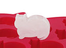 Cat Shaped Silicone Ice Cube Molds and Tray, Pack of 2