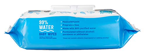 Mama Bear 99% Water Baby Wipes, Hypoallergenic, Fragrance Free