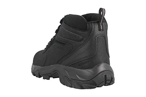 Columbia Men's Newton Ridge Plus II Waterproof, Black/Black, 11