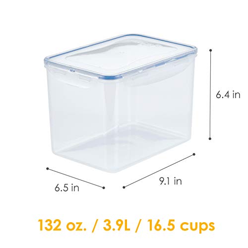 Easy Essentials Food lids/Pantry Storage/Airtight containers,16.5 Cup-for Beans, Clear