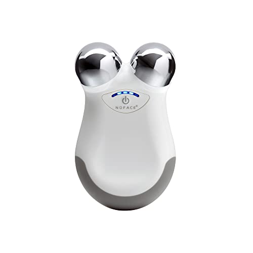 NuFACE Mini Starter Kit – Mini Facial Toning Device with Hydrating Leave-On Gel Primer, 2 Fl Oz