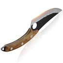 FULL TANG 6 Inch Stainless Steel Boning Knife Chef Fishing Knives Carry Leather