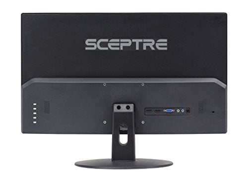 Sceptre 24" Professional Thin 75Hz 1080p LED Monitor 2x HDMI VGA Build-in Speakers, Machine Black