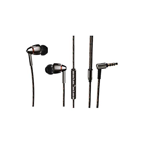 Quad Driver in-Ear Earphones Hi-Res High Fidelity Headphones Warm Bass