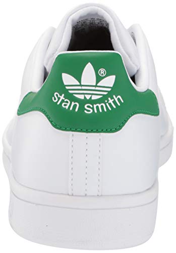 adidas Originals Men's Stan Smith (End Plastic Waste) Sneaker, White/White/Green