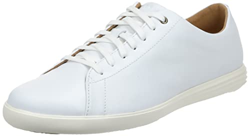 Cole Haan mens Grand Crosscourt Ii Sneaker, White Leather, 10.5 US