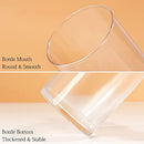 6 Inch Tall Clear Glass Vases,Bulk Cylinder Flower& Plant Vases,Candle Holders