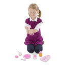Mine to Love Time to Eat Doll Accessories Feeding Set (8 pcs) , Pink