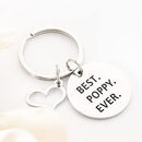 Poppy Gifts Best Poppy Ever Keyring Poppy Keychain