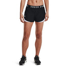 Under Armour Women's Play Up 3.0 Shorts , Black (002)/White , Medium