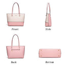 Women Fashion Handbags Tote Bag Shoulder Bag Top Handle Satchel Purse Set 4pcs