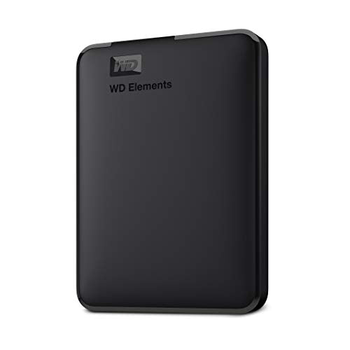 4TB Elements Portable External Hard Drive HDD, USB 3.0