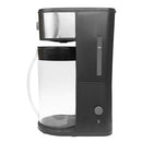 Iced Tea and Coffee Maker with 64 Ounce Pitcher, Black