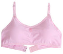Big Girls Bra Comfort for Girl Teens with Adjustable Straps, Pull-on Design (6 Colors)