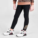 Girls' Little Kids' Nike Sportswear Leopard Crewneck Sweatshirt and Leggings Set