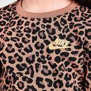 Girls' Little Kids' Nike Sportswear Leopard Crewneck Sweatshirt and Leggings Set