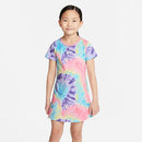 GIRLS' LITTLE KIDS' NIKE SPORTSWEAR TIE-DYE DRESS