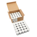Stonebriar 6-7 Hour Long Burning Tea light Candles, White, Bulk 100 Pack