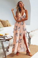 Women Maxi Long Dress Evening Split Sundress