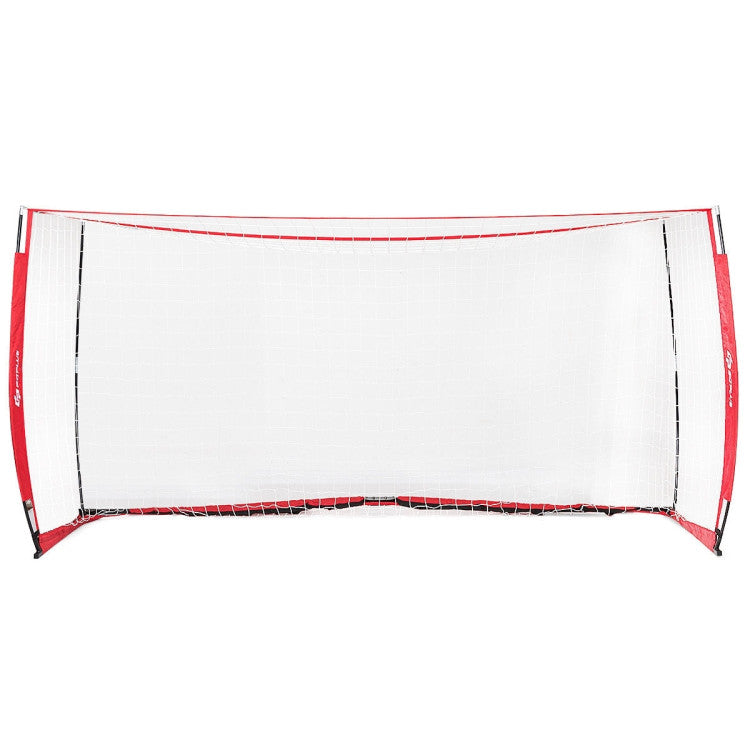 6/8/12 Feet Durable Bow Style Soccer Goal Net with Bag