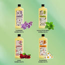 Bubble Bath, Foaming Bath with Pure Epsom Salt, Rose&Lavender&Chamomile