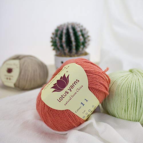 Cotton and Cashmere Blend Knitting Crochet Yarn Soft Touch Comfortable Baby Yarn