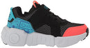 Skechers Kids Boy's GAMETRONIX Sneaker, Black/Multi, 4 Big Kid