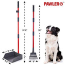 Pawler Bigger Dog Pooper Scooper for Large and Small Dogs, Easy to Use Rake and Tray Set for Pets, Great for Lawns, Grass, Dirt, Gravel