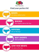 Girls' Big Cotton Bikini Underwear Multipacks, 14 Pack-Fashion Assorted, 10