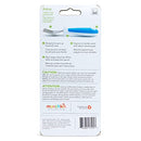 Munchkin 4 Count Raise Toddler Fork and Spoon, Blue/Green, 12+