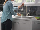 Kitchen Faucet Brushed Nickel, Kitchen Faucets with Pull Down Sprayer, Kitchen Sink Faucet