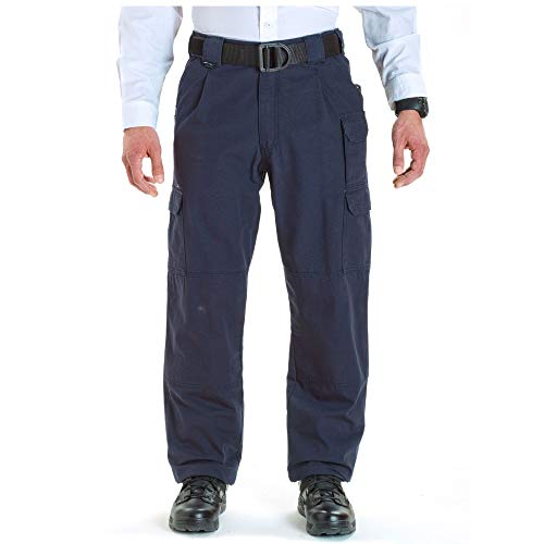 5.11 Tactical Men's Active Work Pants, Superior Fit, Double Reinforced, 100% Cotton, Style 74251