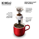 K-Mini Coffee Maker, Single Serve K-Cup Pod Coffee Brewer, 6 to 12 oz. Brew Sizes