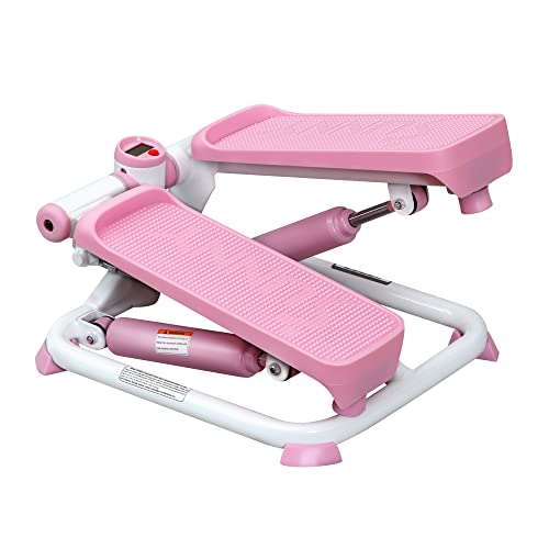 Exercise Stepping Machine, Portable Mini Stair Stepper for Home, Desk or Office Workouts